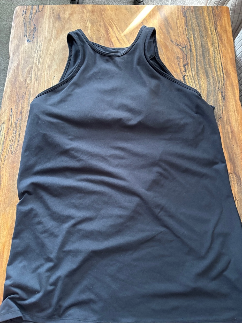 Basic Black Racerback Tank Top